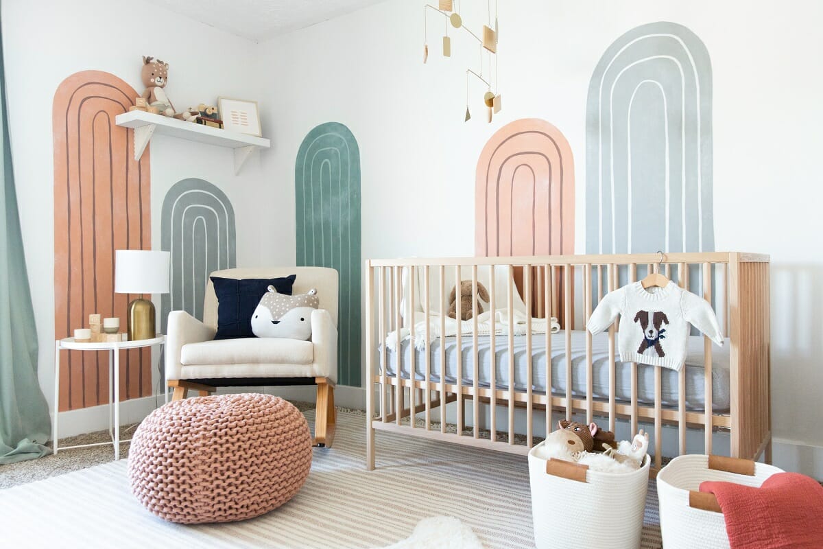 Nursery-ideas-with-cute-decor-inspo-and-a-feature-wall